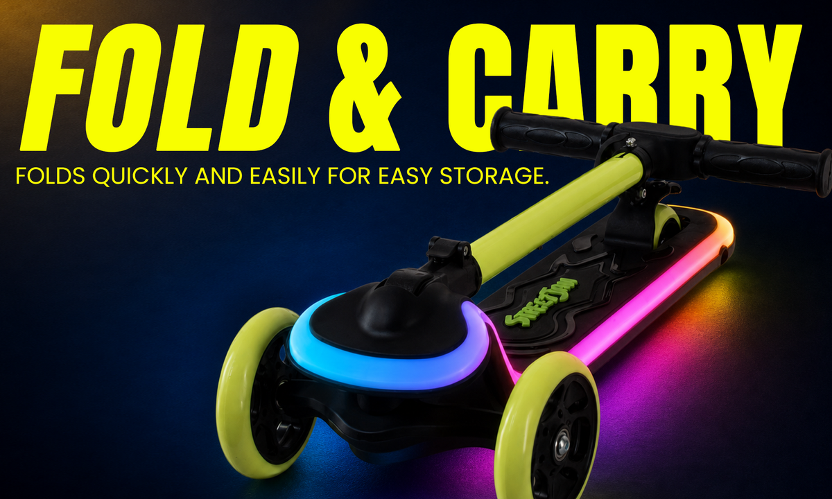 StreetJam Blinkie LED 3-Wheel Kids Scooter product detail 6