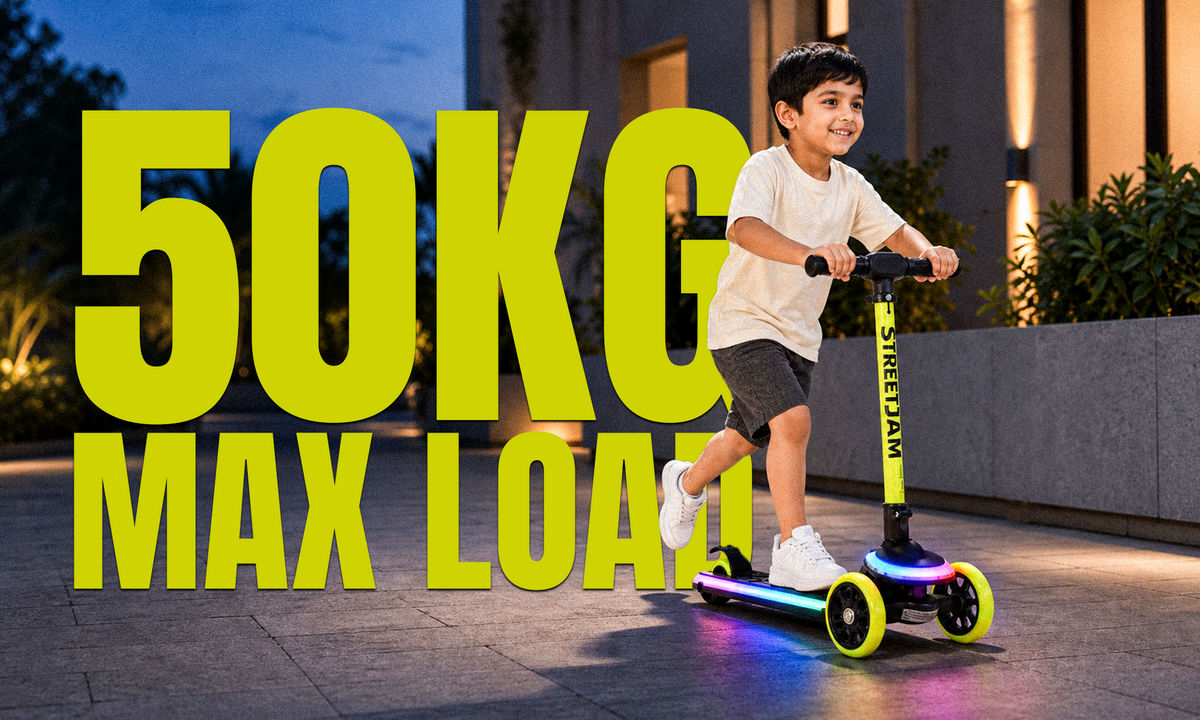 StreetJam Blinkie LED 3-Wheel Kids Scooter product detail 8