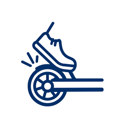 Step-On Rear Brake