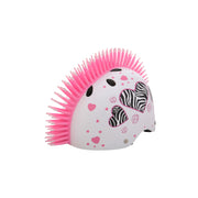 Zebra Heart Helmet