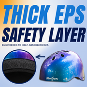 Color Shifter Helmet — EPS protection