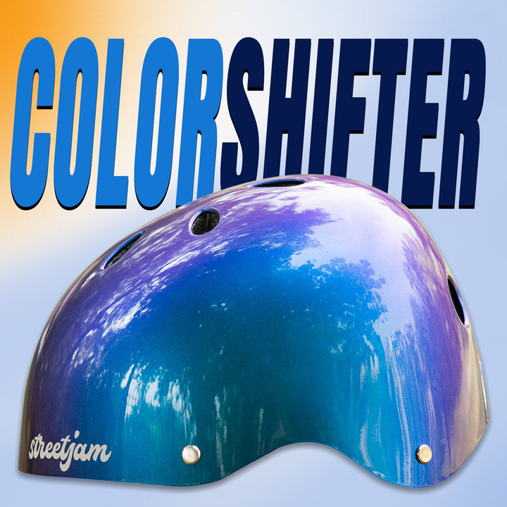 Color Shifter Helmet - design details