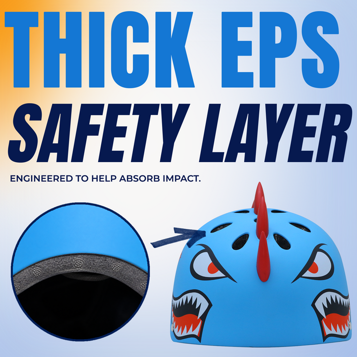 Shark – 3D Kids Helmet - EPS protection