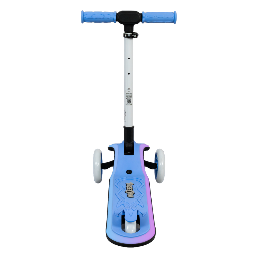 StreetJam Blinkie LED 3-Wheel Kids Scooter - Blue/Grey - view 5