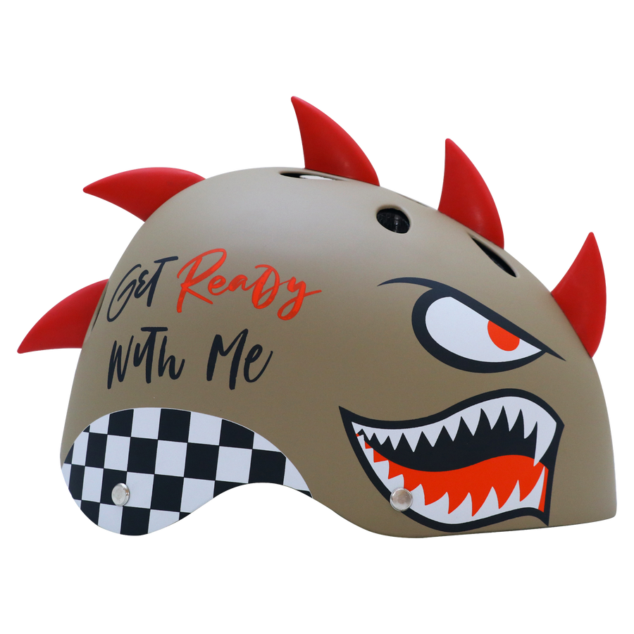 Shark – 3D Kids Helmet - Desert Storm - view 5