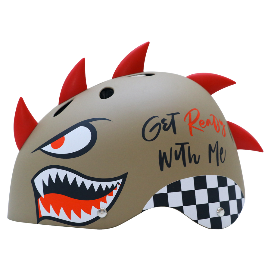 Shark – 3D Kids Helmet - Desert Storm - view 6