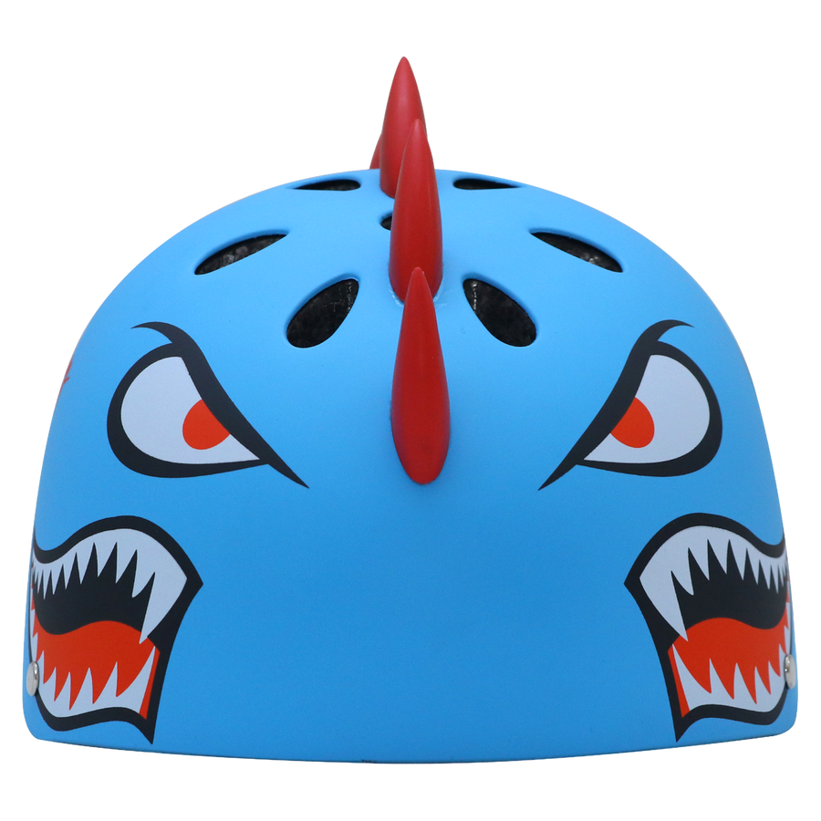Shark – 3D Kids Helmet - Kibo Blue - view 1