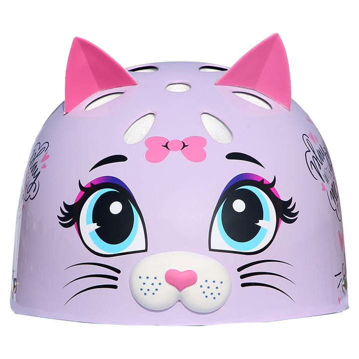 StreetJam Kitty Cat Kids Helmet - 3D Cat Design