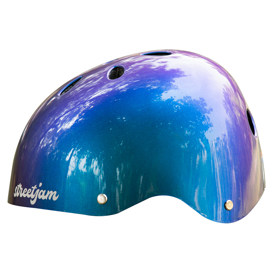 Color Shifter Helmet - Red/Purple/Blue - view 3