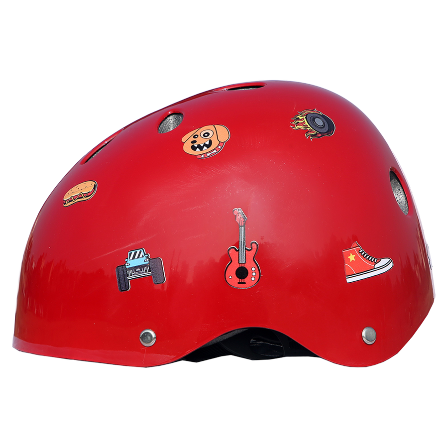 DIY Stickers Helmet - Red - view 2