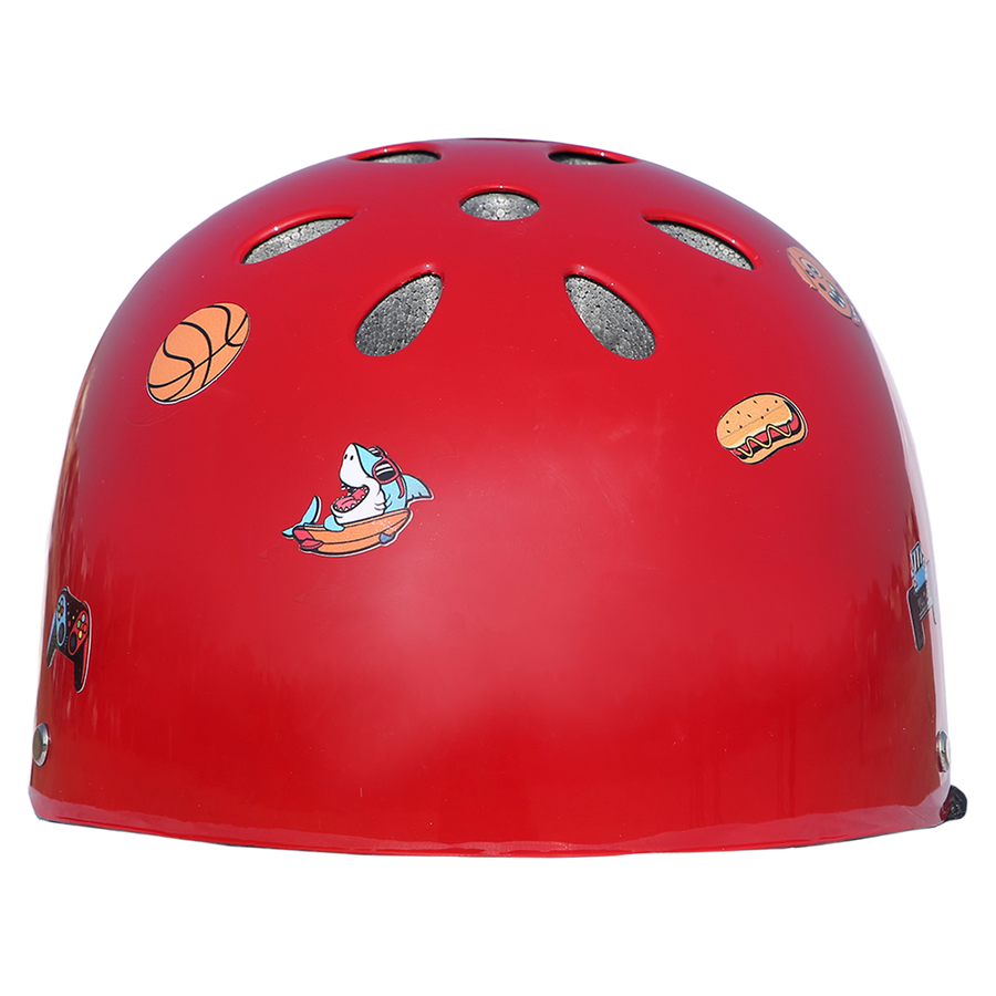 DIY Stickers Helmet - Red - view 1