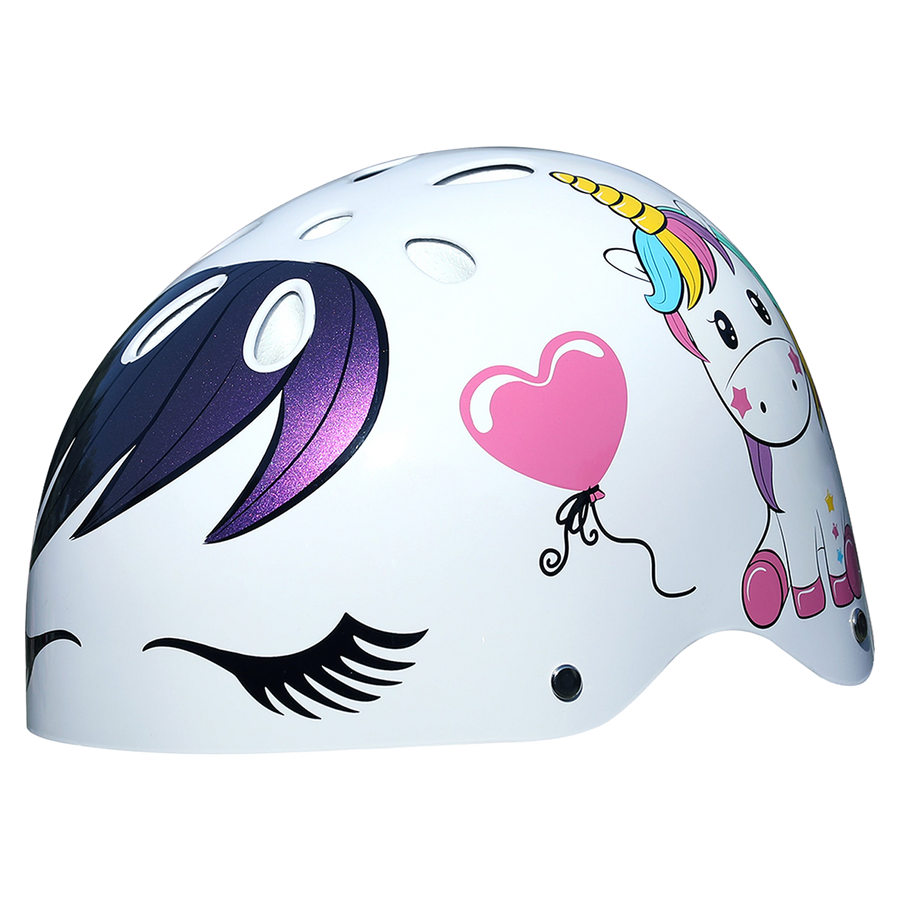 Sparklit Unicorn Helmet - White/Gold/Purple/Blue - view 5