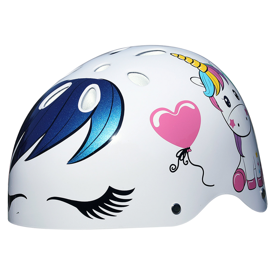 Sparklit Unicorn Helmet - White/Red/Purple/Blue - view 6