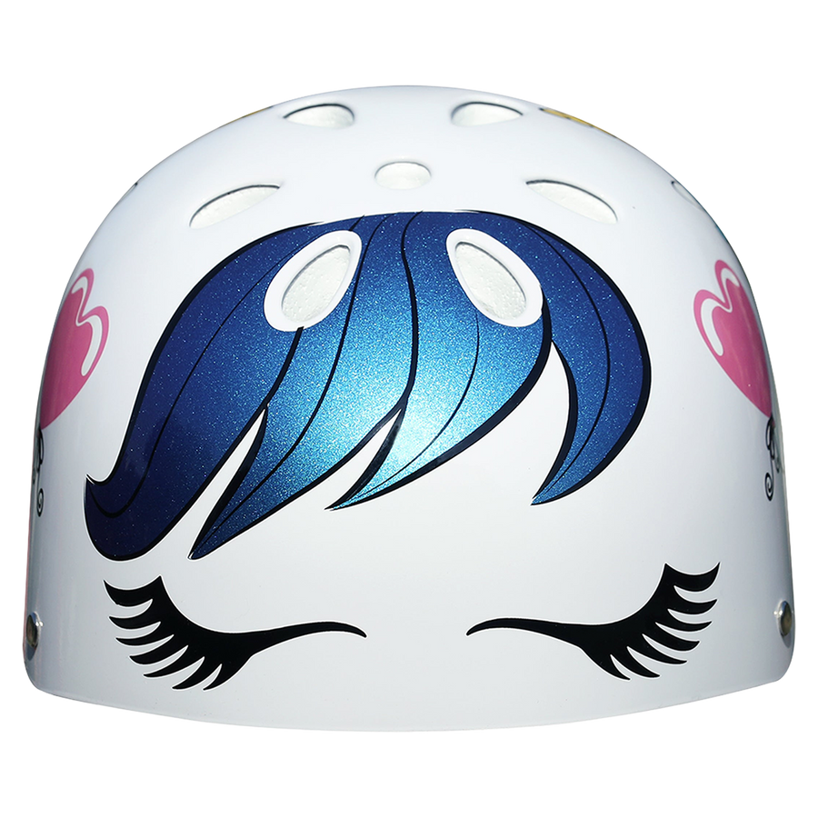 Sparklit Unicorn Helmet - White/Red/Purple/Blue - view 8