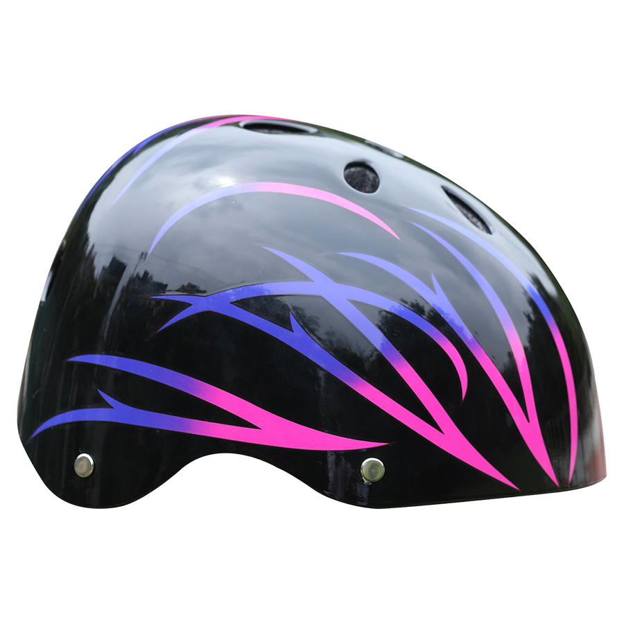 Styke Helmet - Black (Magenta / Blue) - view 2