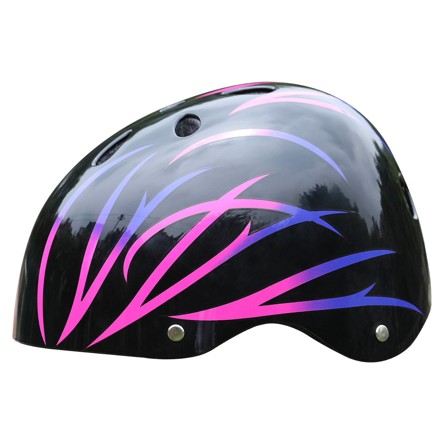 Styke Helmet - Black (Magenta / Blue) - view 3