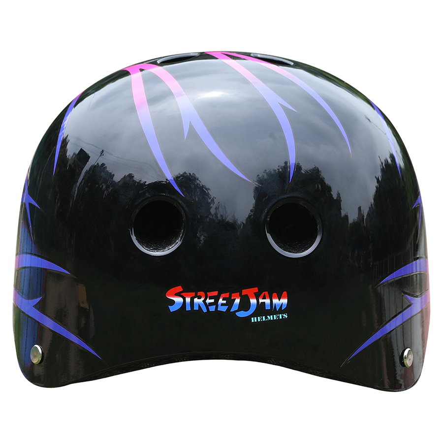 Styke Helmet - Black (Magenta / Blue) - view 4