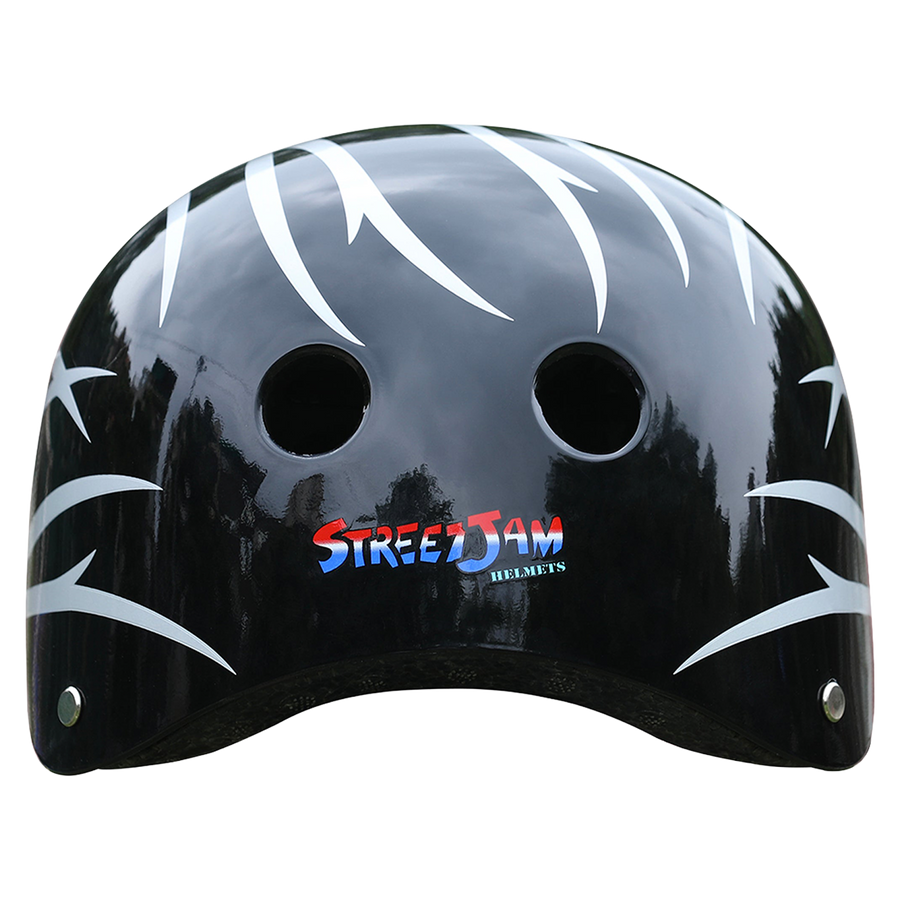 Styke Helmet - Black (Silver / Grey) - view 4