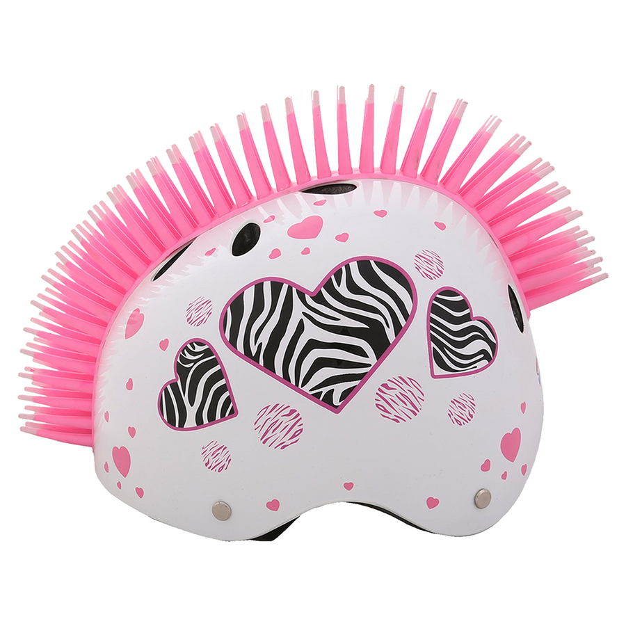 Zebra Heart Helmet - White - view 3