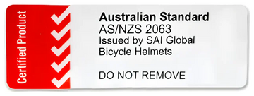 Australian Standard AS/NZS 2063 certified product label